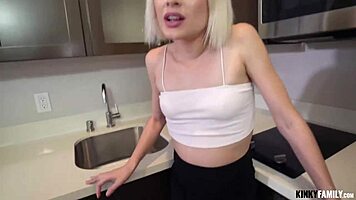 Kinky Family Fucking Blonde Stepsis Jessie Saint