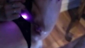 In this homemade video, a pretty canadian blonde teen 18+ squirts from pussy licking.