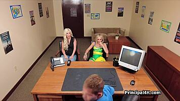 Head Teacher Wants Head From Two In Office Group