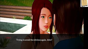 my new family 101 game with redhead milf big tits and ass in hentai cartoon?