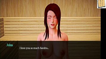 my new family 101 game with redhead milf big tits and ass in hentai cartoon?