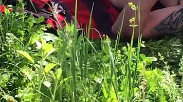 Boss Fucks Young 18+ Secretary Outdoors