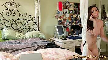 Stepdaughter Babe Tribbing Stepmom