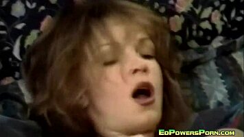 Amateur teen 18+ gets her face covered in hot jizz