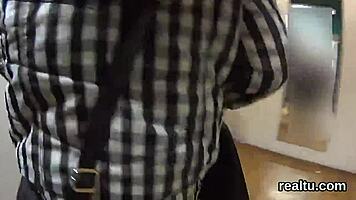 i seduced charming czech kitten in the mall and penetrated her in pov