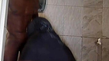 Regae ire fucks wife doggystyle and cums on her ass