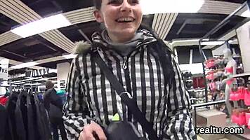 i seduced charming czech kitten in the mall and penetrated her in pov