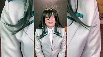 New student in ua academy controls girls minds, makes them masturbate, wet ass sex 😏