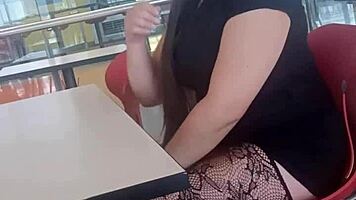 milf from mall gets rough anal by mistake, real homemade assfucking ends with creampie explosion