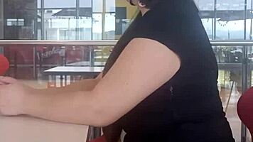 milf from mall gets rough anal by mistake, real homemade assfucking ends with creampie explosion