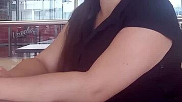 milf from mall gets rough anal by mistake, real homemade assfucking ends with creampie explosion