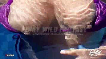 busty pinay showin’ off huge tits by pool, oops