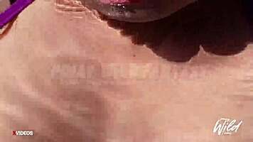 busty pinay showin’ off huge tits by pool, oops