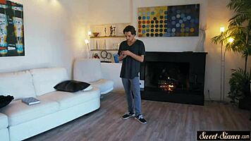 Classy beauty gets slammed hard by her wild stepdad fantasy