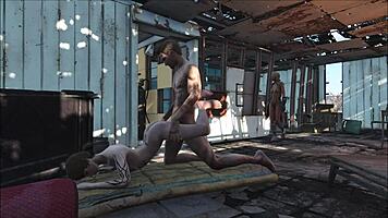Fo4 sanctuary fuck 1 fucking anime game brunette hentai cartoon