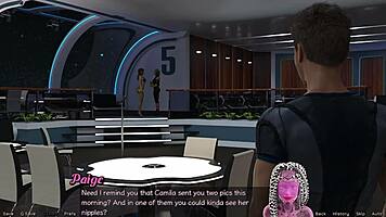 Stranded In Space 28 - Emotional Rockstar Performance By Curvy Mature Characters In 3D Cartoon