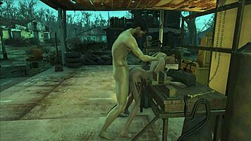 Fo4 sanctuary fuck 1 fucking anime game brunette hentai cartoon