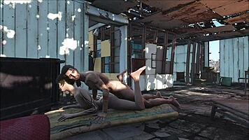 Fo4 sanctuary fuck 1 fucking anime game brunette hentai cartoon