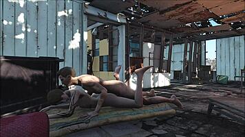 Fo4 sanctuary fuck 1 fucking anime game brunette hentai cartoon