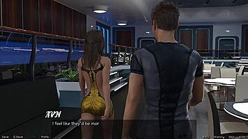 Stranded In Space 28 - Emotional Rockstar Performance By Curvy Mature Characters In 3D Cartoon