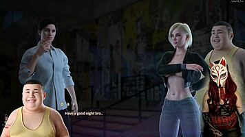 Playful Fox explores college outdoor hentai in Apocalust 7