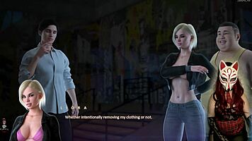 Playful Fox explores college outdoor hentai in Apocalust 7