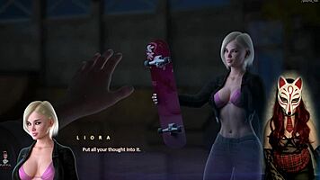 Playful Fox explores college outdoor hentai in Apocalust 7