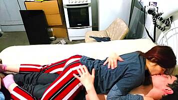 muscular stud bangs petite 18+ girl hard