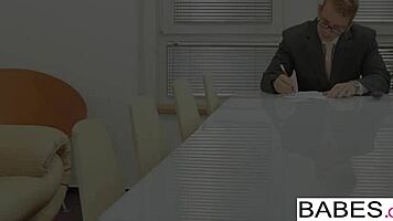 Yo, Check Carolina Abril Learning Ropes with Chad Rockwell in Office POV