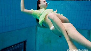 Nina Mohnatka Reveals Hairy Pussy in Steamy Shower Scene