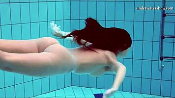 Nata The Hot Hungarian Babe Swimming