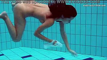 Nata The Hot Hungarian Babe Swimming