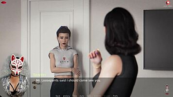 ms denvers ep 23 features teachers upskirt in see through skirt and pantyhose