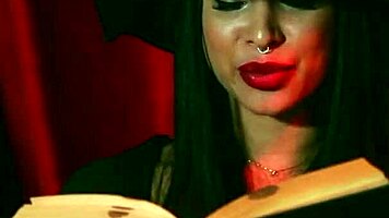 pocahontas latina artist teasing nude men in erotic sarau