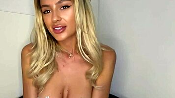 Small Amateur Girl Displays Her Assets