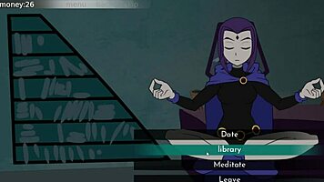 18titans part 14 - blackfire gets naughty