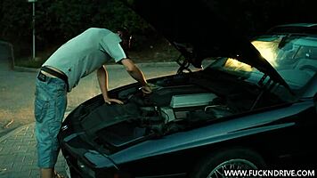 Intense Emotions During Hardcore Test Drive