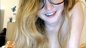 hot busty petite blonde shows wet pussy and tight ass?