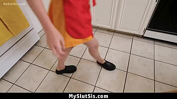 Lilly bell learns valuable lesson from stepbrother in taboo hardcore