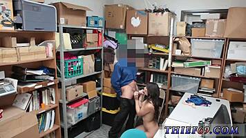 Petite Teen Receives Anal and Oiled Sex During First Felony Theft