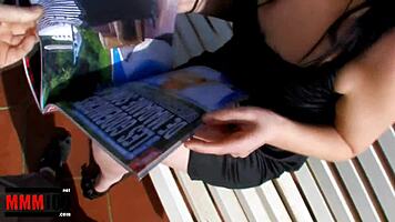 Young Spanish Slut Lorena's Hard Fucking Gaping Pussy