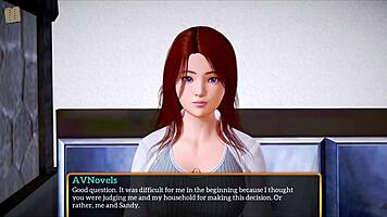 My New Family Episode 403 Featuring Brunette Characters In Homemade Setting