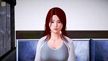 My New Family Episode 403 Featuring Brunette Characters In Homemade Setting