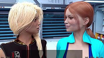 stranded in space 2 - encountering cute anime step sisters