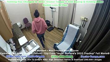 Angel Santana Feels Intense Arousal During Her 2022 Gyno Exam With Nurse Aria Nicole At Doctor Tampa