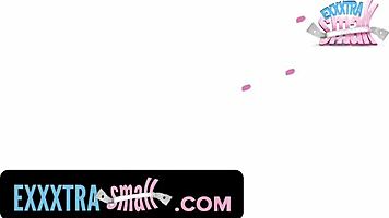 Tiny Future Babe Martina Smeraldi Deepthroats and Licks Ass to Survive in Our World