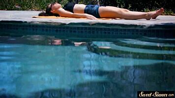 Doggystyled Teen Babe Creamed By Stepbro In Glamour Roleplay