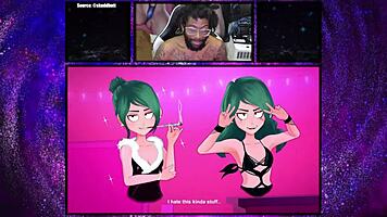 Merus classmate engages in a fantasy fingering session with her boy toy.