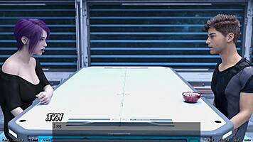 Stranded in space 78, curvy emo girl opens up with teen 18+ passion!