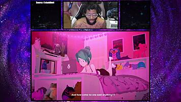 Merus classmate engages in a fantasy fingering session with her boy toy.